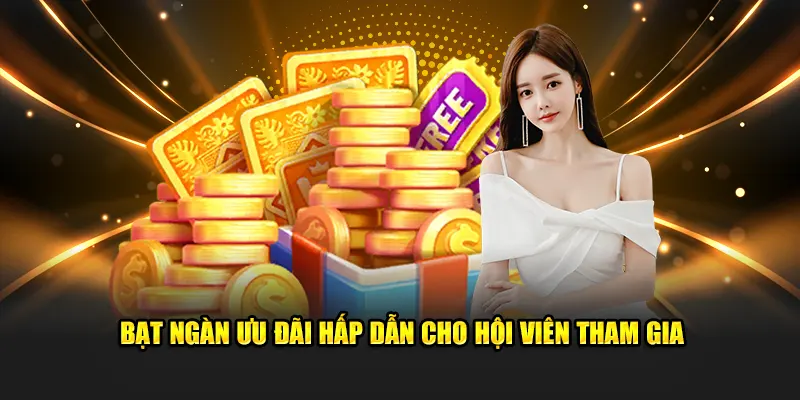 Bạt ngàn ưu đãi hấp dẫn cho hội viên tham gia